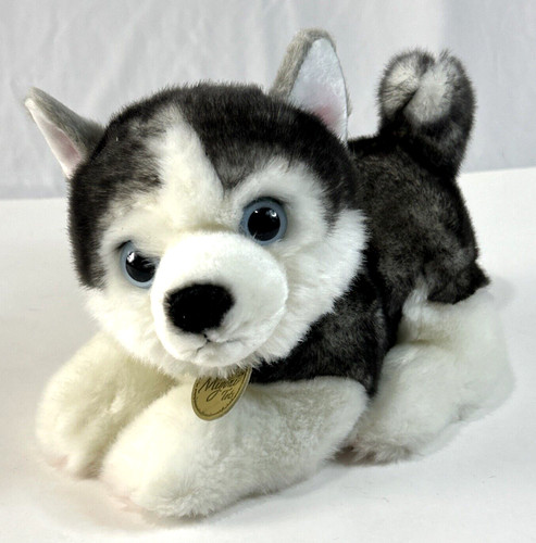 Peluche cane cucciolo husky - cane,