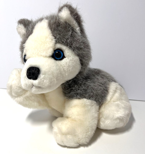 Peluche cane cucciolo husky