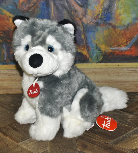Peluche trudi marcus husky - peluche,