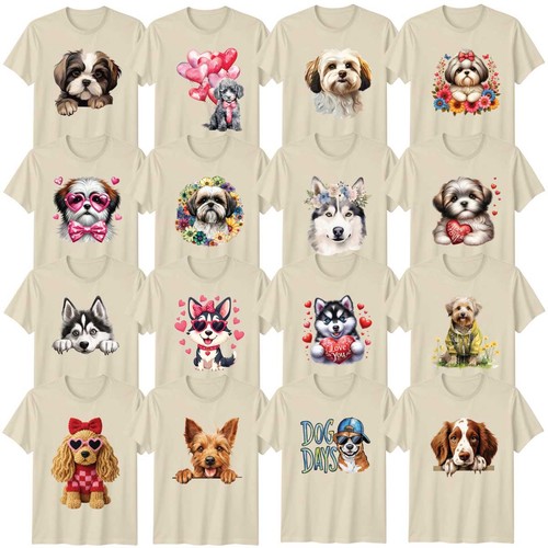 Maglietta carina cane adulto - carina,